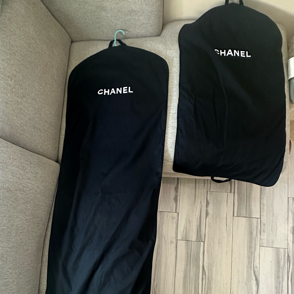 CHANEL Black Garment Covers